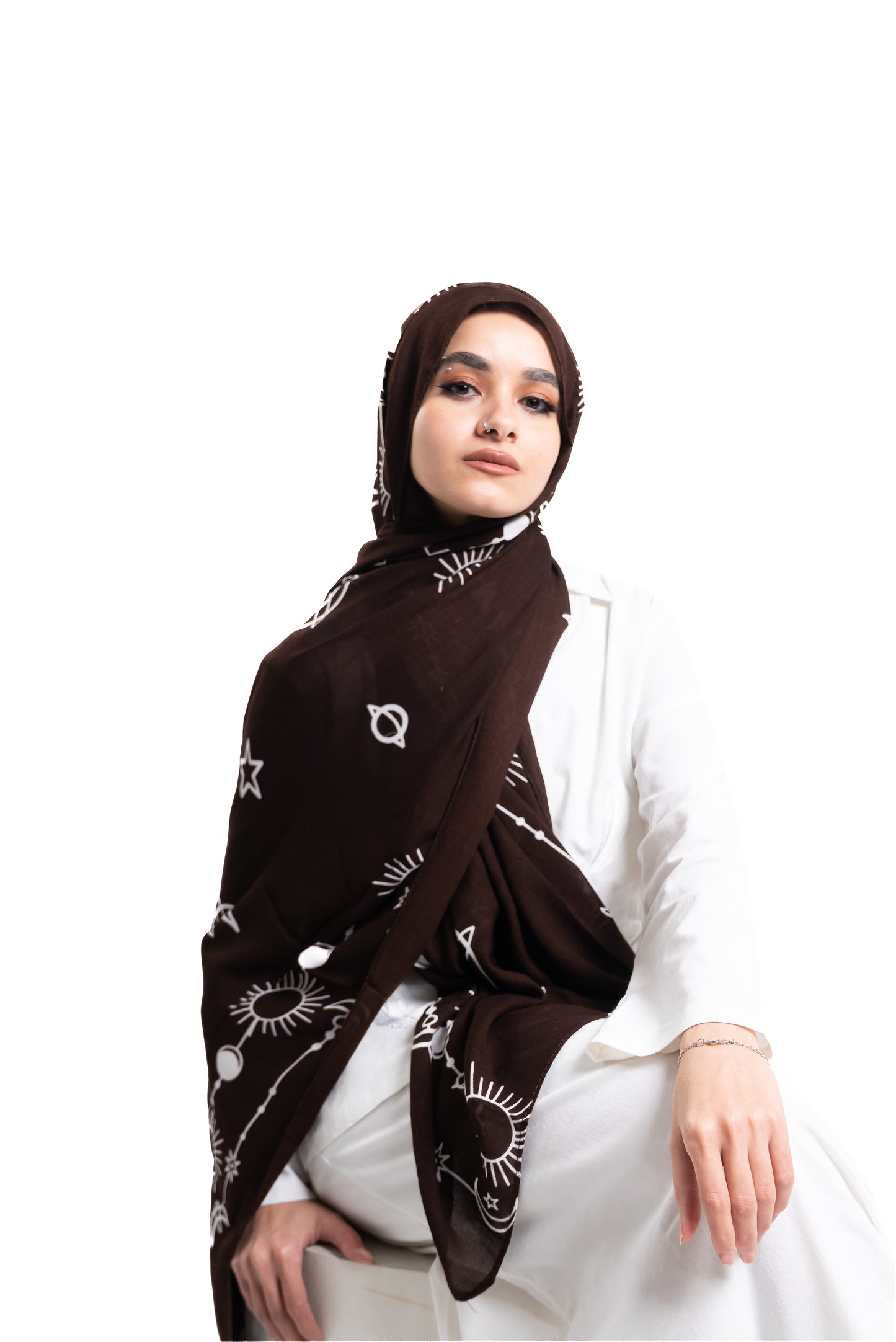 Brown Lunar Lines in Model