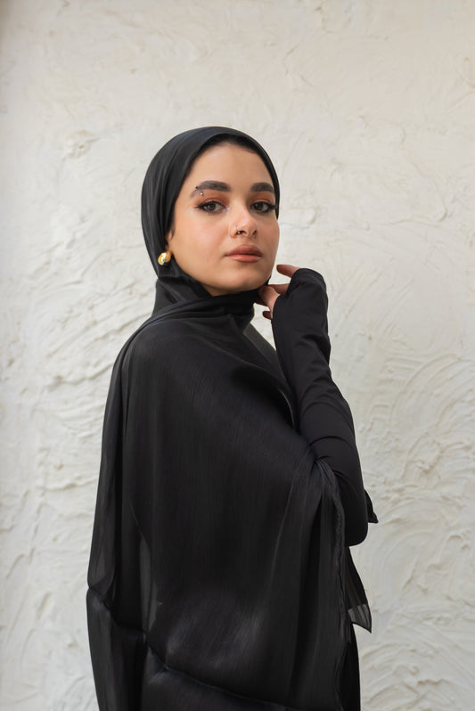 Black Organza