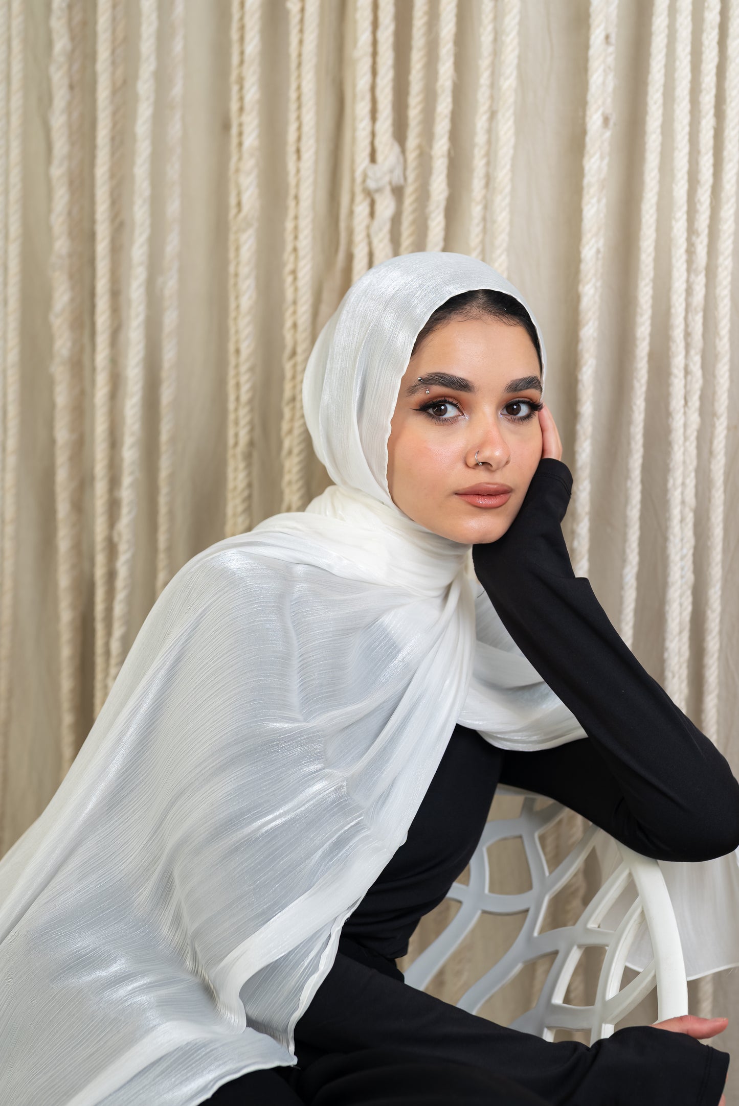 Off White Organza