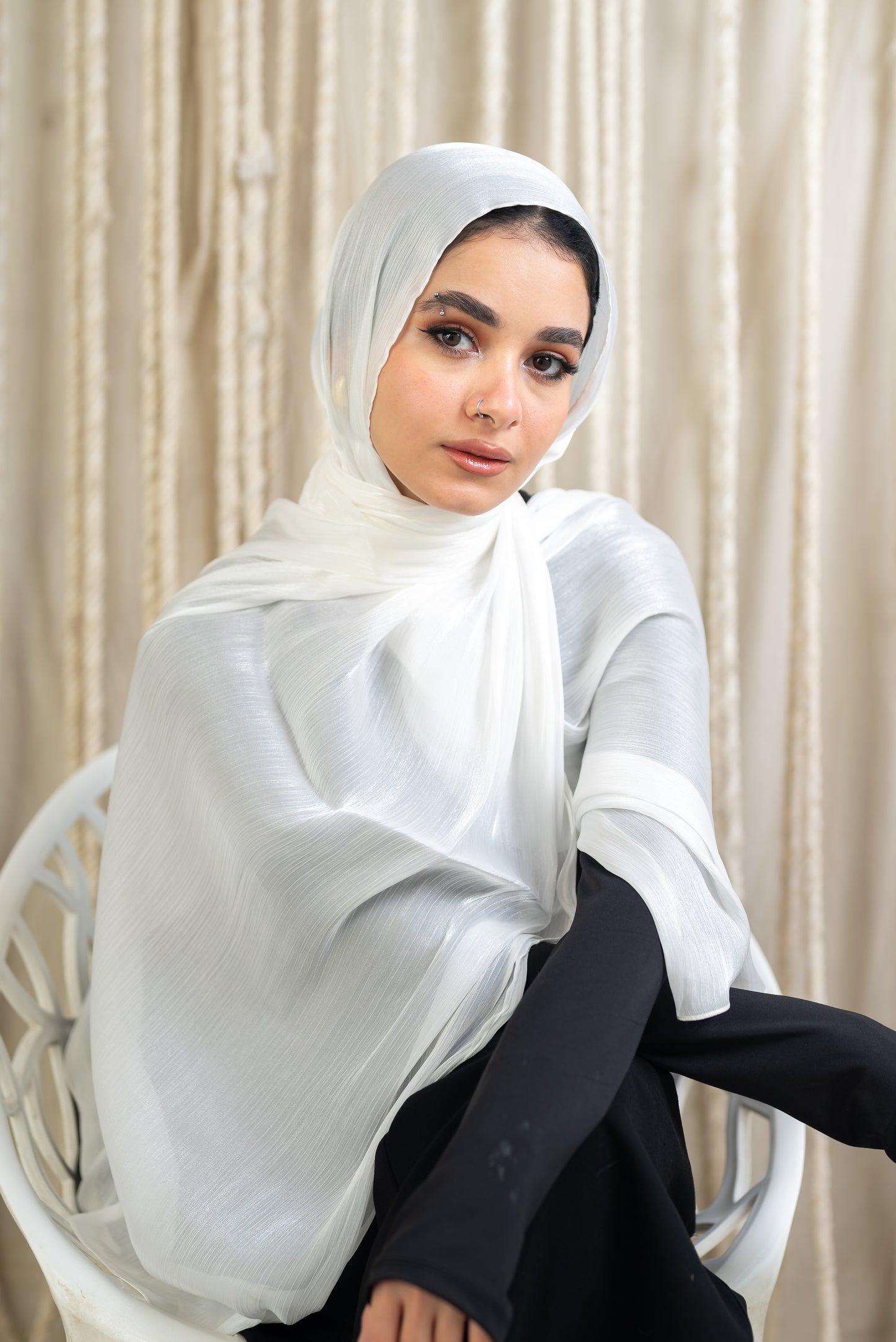 Off White Organza