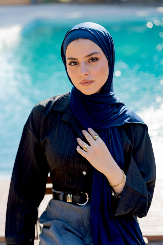 Bandana Veil – Navy