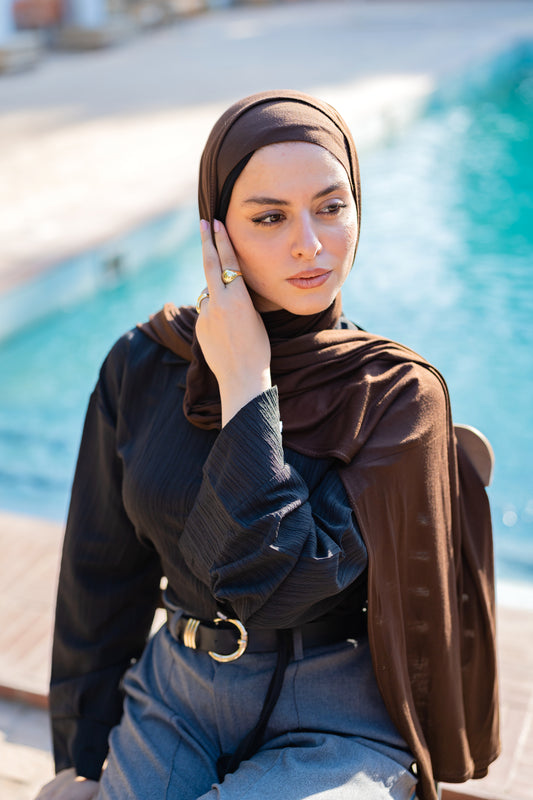 Bandana Veil – Brown