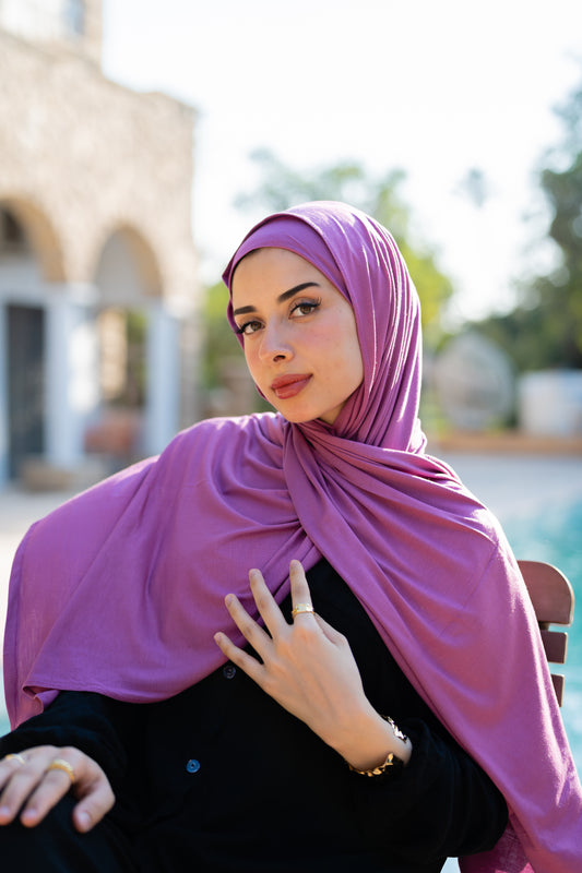 Bandana Veil ـ Lilac Rose