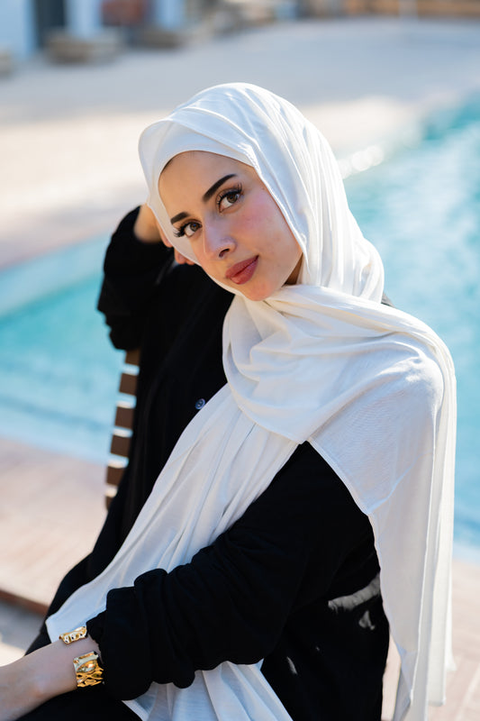 Bandana Veil – Pure White