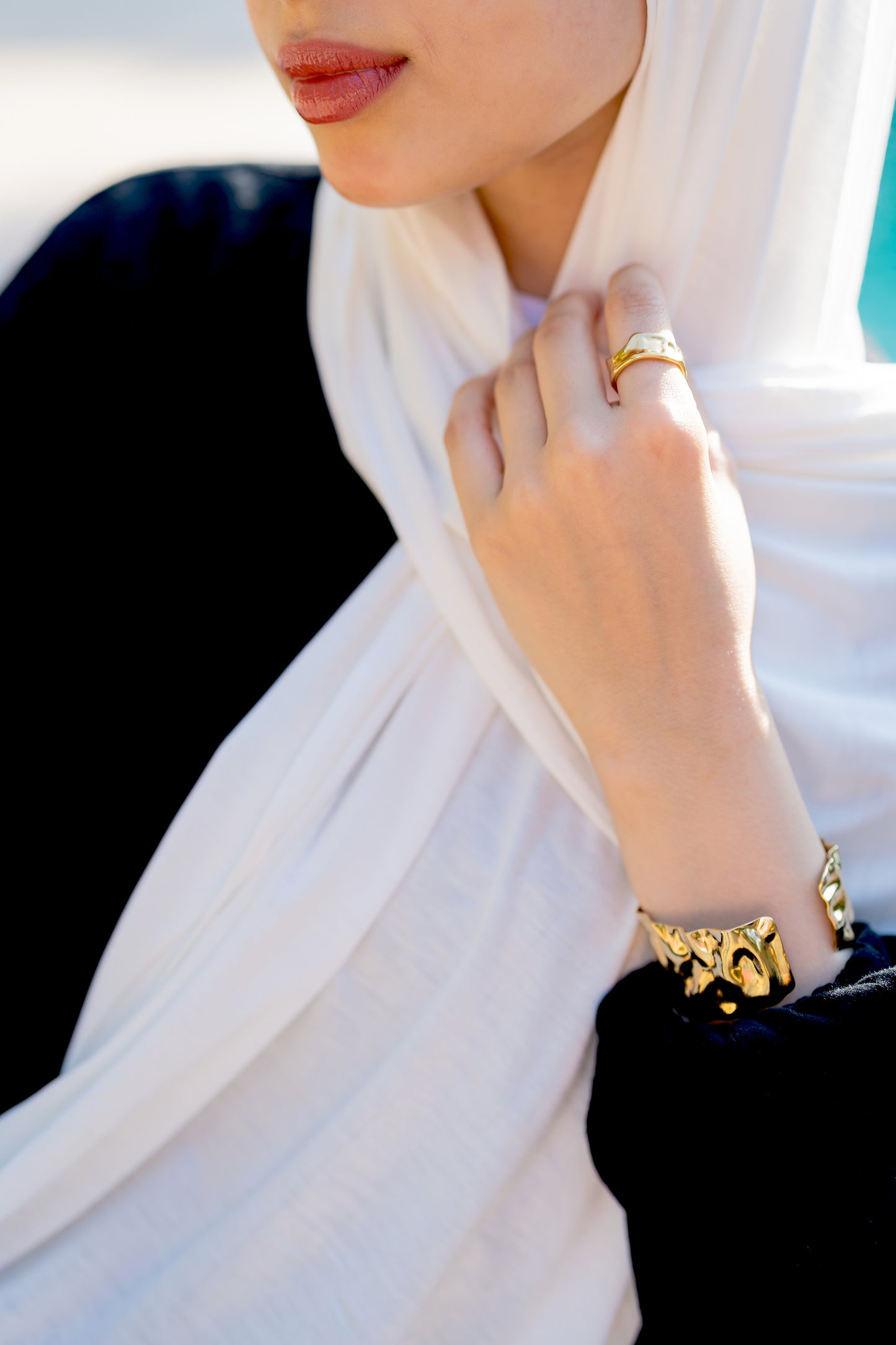 Bandana Veil – Pure White